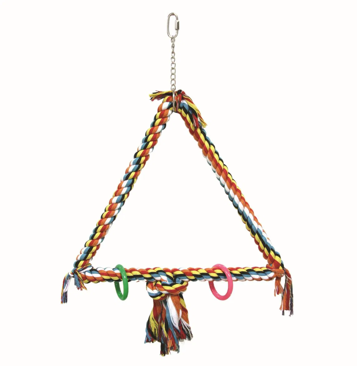 Fuglelegetøj Triangle Swing XXL - Aktiv gynge og klatring til fugle